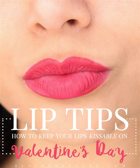 4 Pretty Lip Care Tips for Valentine's Day | Slashed Beauty