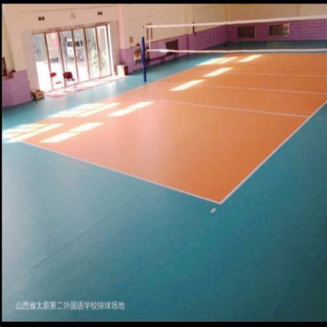 Professional Indoor PVC Volleyball Sport Flooring - China Vinyl Sports ...