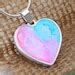 Transgender Necklace Engraved Heart Necklace Trans Subtle - Etsy