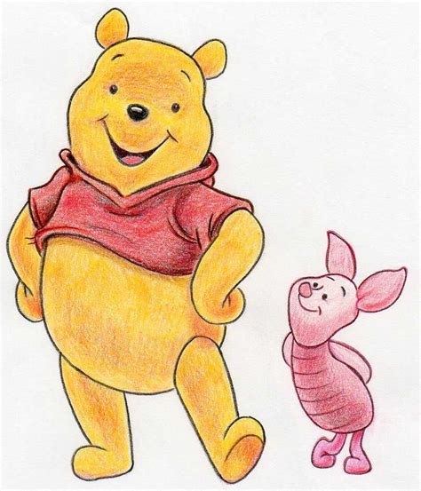 How To Draw Winnie the Pooh: www.easy-drawings-and-sketches.com ...