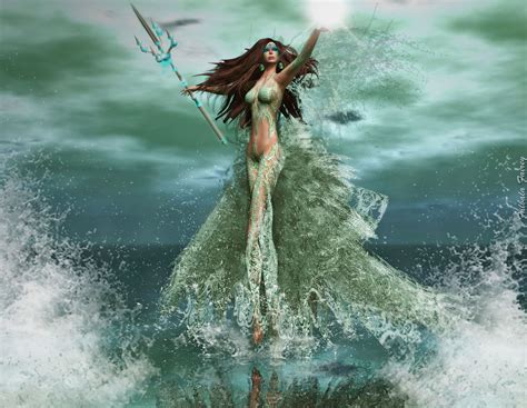 Evolve - Goddess of the Ocean1-2048 Fantasy Mermaids, Mermaids And ...