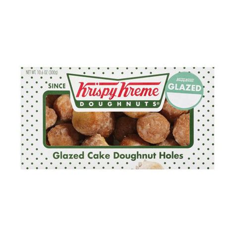 Krispy Kreme Doughnuts Glazed Cake Doughnut Holes, 10.6 oz ($50) liked ...