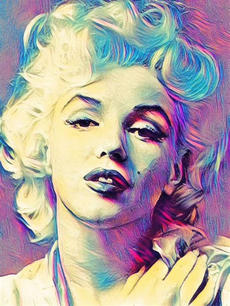 Marilyn RE2017 Art If you'd like a print of this art please message me. | Marilyn monroe artwork ...