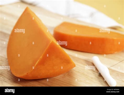 Mimolette, French Cheese produced from Cow's Milk Stock Photo - Alamy