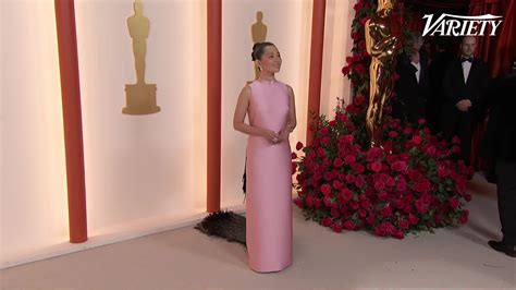 Variety on Twitter: "Best Supporting Actress nominee Hong Chau arrives at the #Oscars. https://t ...