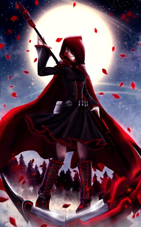 Ruby Rose - RWBY by zaameen on DeviantArt