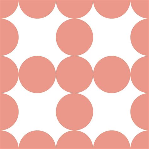 Geometric circle wallpaper - Peel and Stick or Non-Pasted