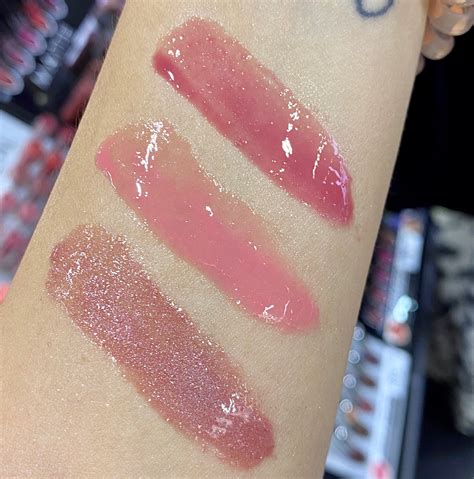 Sephora Collection Glossed LipGlosses, Outrageous Plump Lip Gloss Swatches — Survivorpeach