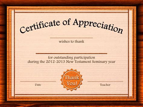 Free Appreciation Certificate Templates Supplier Contract Temp ...