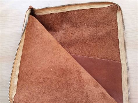 Leather Planner Sleeve /leather Cover With Zipper/ Leather - Etsy