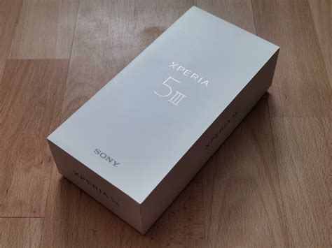 Sony Xperia 5 III im Test: Unboxing und Ersteindruck