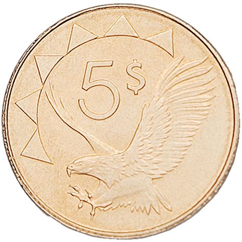 Bank of Namibia - Explore - 5 Dollar Coin