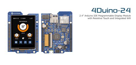 4Duino - A 2.4" TFT LCD IoT Display Module - Electronics-Lab