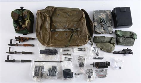 Lot Detail - VALUABLE U.S. M60 MACHINE GUN PARTS WITH HELICOPTER ...