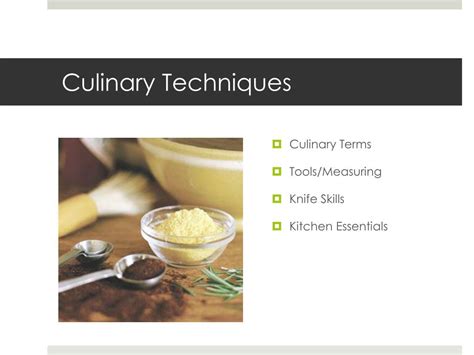 PPT - Culinary Arts 1 PowerPoint Presentation, free download - ID:177031