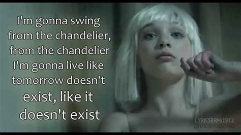 Sia - Chandelier (Lyrics Video) [HD] - YouTube