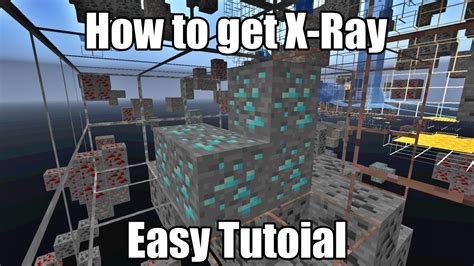 How to get X-Ray! Java Edition ONLY (Minecraft) - YouTube