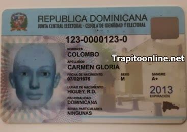 Trapitoonline.net: Como será la nueva cédula dominicana [Foto]