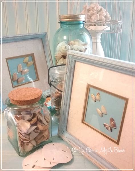 Coquina Butterflies | Sea shell decor, Shabby chic beach, Handmade ...