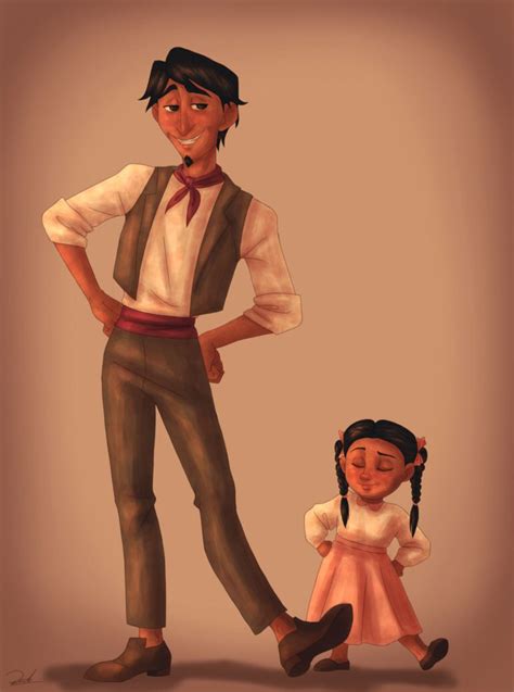 Hector and his daughter, Coco from Coco | Disney animation, Disney ...