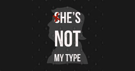 He is not my type Trump Is not my type - She Is Not My Type - Sticker ...