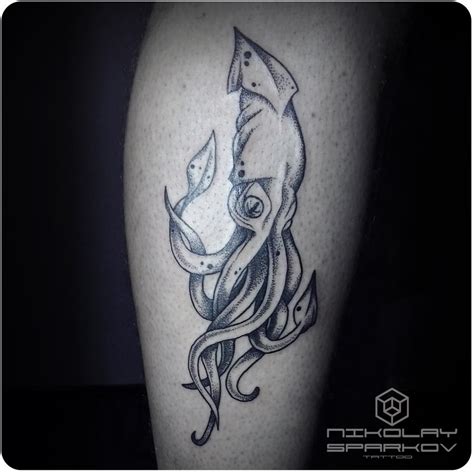 Squid tattoo by sparc666 on DeviantArt