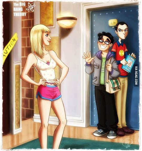 Big Bang Theory Cartoon - 9GAG