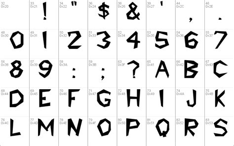 Prehistoric Windows font - free for Personal