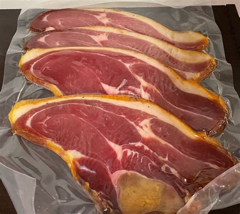 2 lbs Smoked salted and dry cured country ham slices Large | Etsy