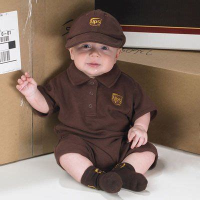 UPS Guy Baby Driver Costume (12mo) | Baby batman, Childrens halloween ...