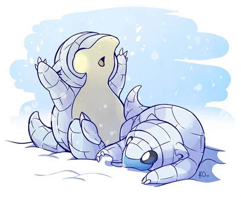 Favorite Ice Type: Alolan Sandshrew by TheArtsyAxolotl on DeviantArt | Cute pokemon wallpaper ...