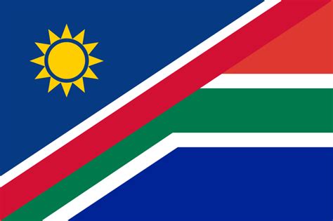 Bestand:Flags of Namibia and South Africa.svg - Wikipedia