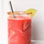 5-Minute Frozen Strawberry Daiquiri Mocktail - Real Simple Good