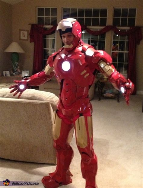 How to make iron man suit halloween | ann's blog