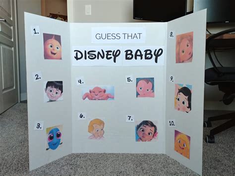 Guess That Disney Baby Poster | Maybe Jamie