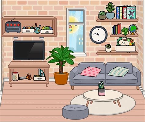 Free living room Toca Boca | Free house design, Cute living room, Cute room ideas