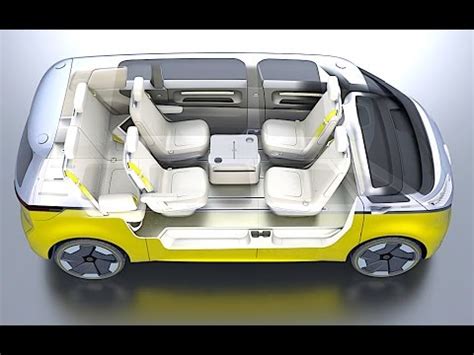 VW I.D. BUZZ INTERIOR REVIEW 2018 VW Campervan INTERIOR 2018 Electric ...