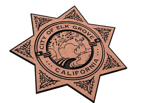 Elk Grove Police Badge SVG - Etsy