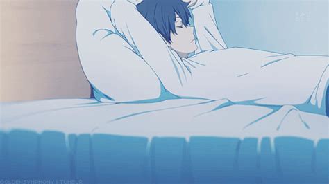 sleeping anime boy cute anime boys gif | WiffleGif