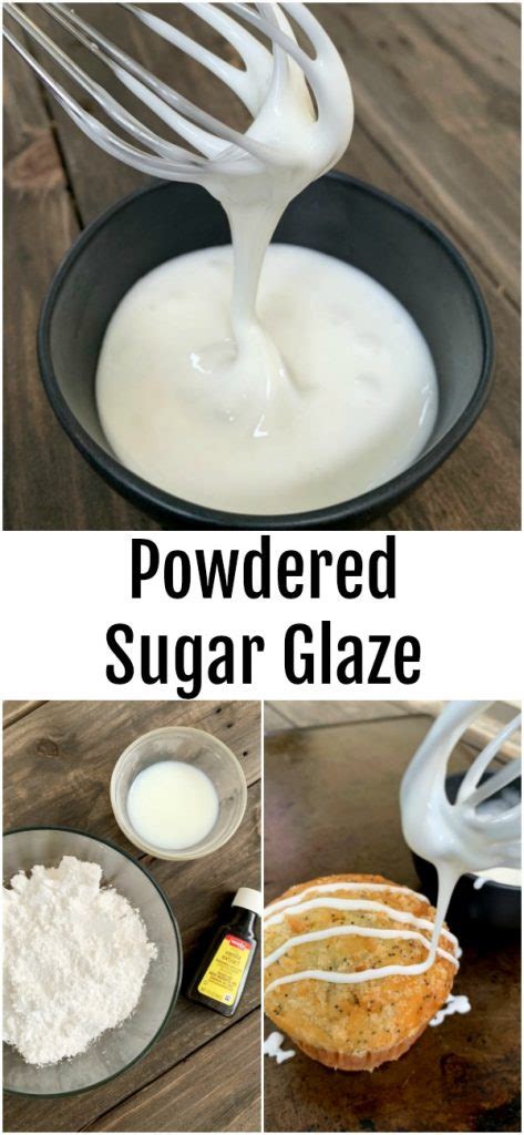 Powdered Sugar Glaze - The Endless Appetite