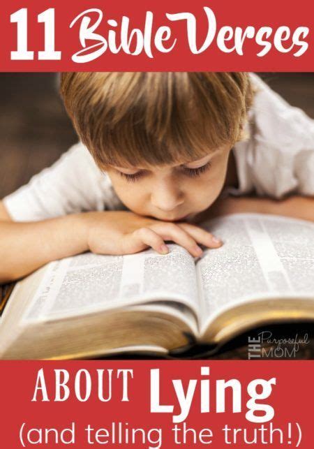 11 Bible Verses About Lying (and How to Talk to Your Kids About It) | Bible verses for kids ...