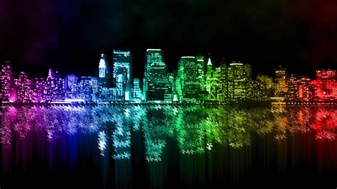 City At Night Wallpaper Free Download