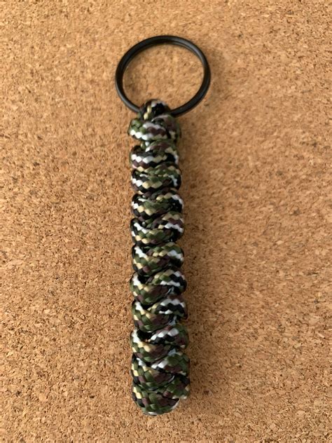 Handmade Paracord snake Knot Keychain Keyring Keyfob. - Etsy UK