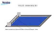 Type de placement - Veldo - Volet pour piscine - Fabrication et placement