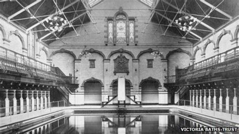 Victoria Baths fair marks Restoration win anniversary - BBC News