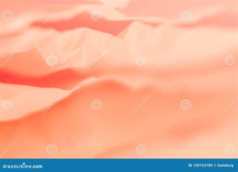 Pale Coral Red Crumpled Paper Layers Background Stock Image - Image of ...