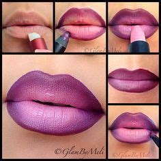 Lipstick Tutorials - Best Step by Step Makeup Tutorial How To - Ombre Lippy - Easy and Quick ...