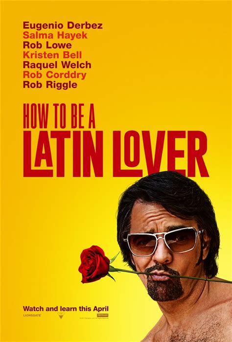 How to Be a Latin Lover movie large poster.