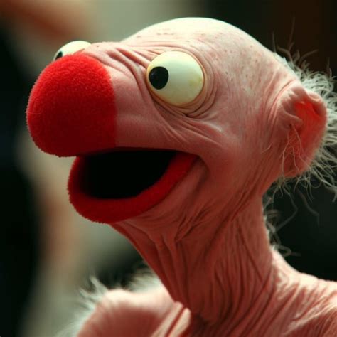 Hairless elmo : r/cursedAIpics