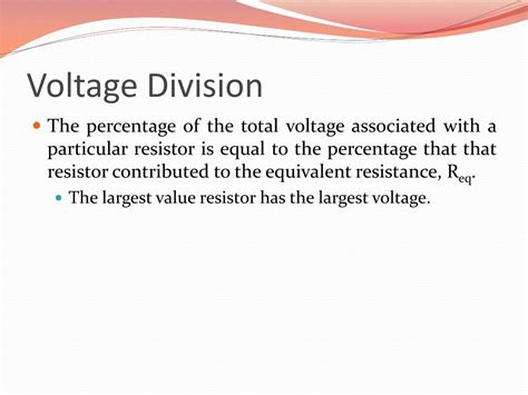 PPT - Voltage and Current Division PowerPoint Presentation, free download - ID:3221992